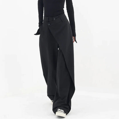 Abby - Asymmetric baggy trousers