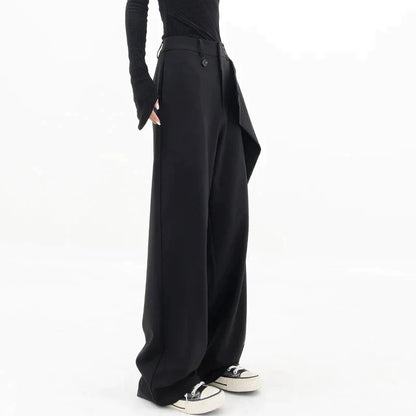 Abby - Asymmetric baggy trousers