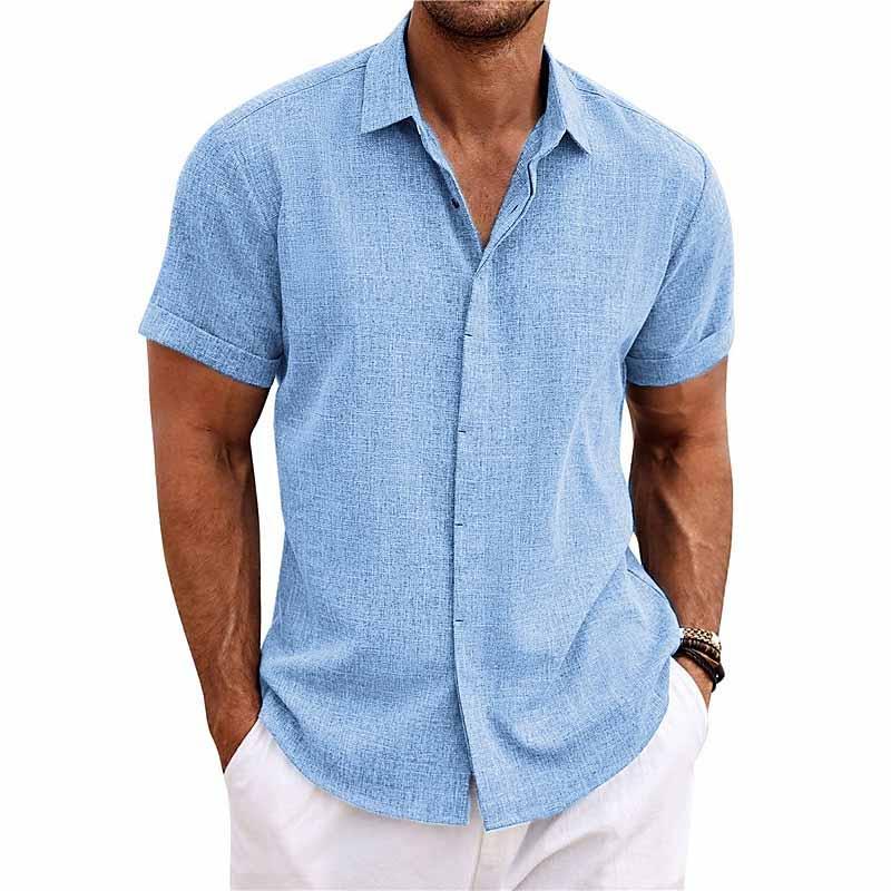 Davian- Retro Linen Shirt