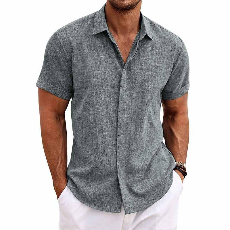 Davian- Retro Linen Shirt