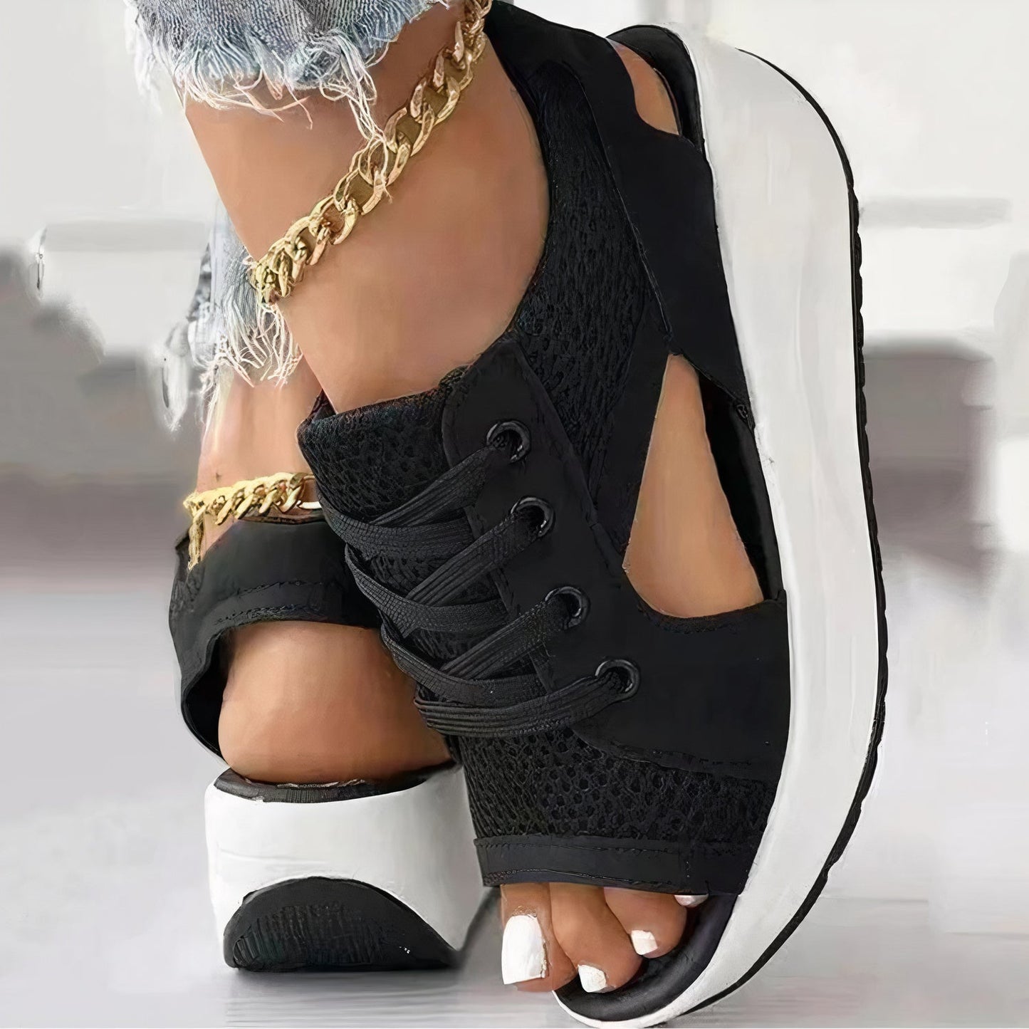 Eris - Wedge sandals