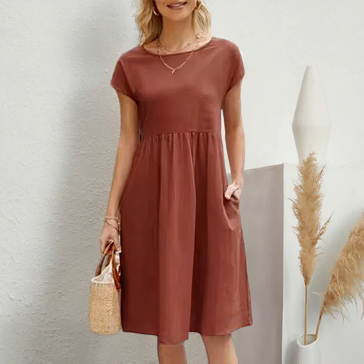 Iren - Casual Knee-length Dress