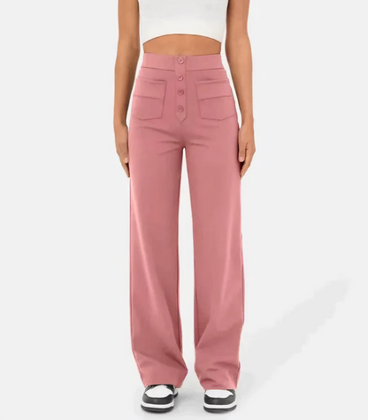 Irma - Elasticated High Waist Trouser