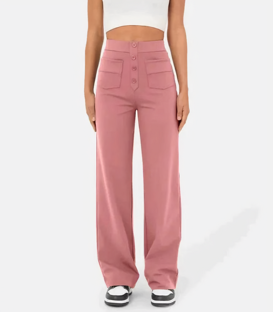 Irma - Elasticated High Waist Trouser