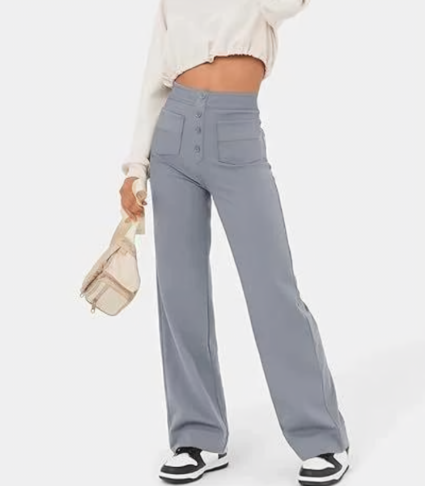 Irma - Elasticated High Waist Trouser