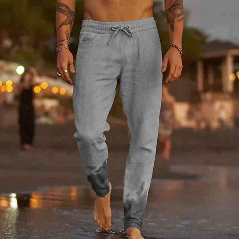 Jaxx - Casual Linen Pants for Men