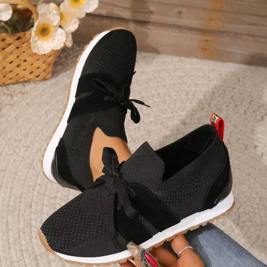 Keily - Lace-up Mesh Sneakers