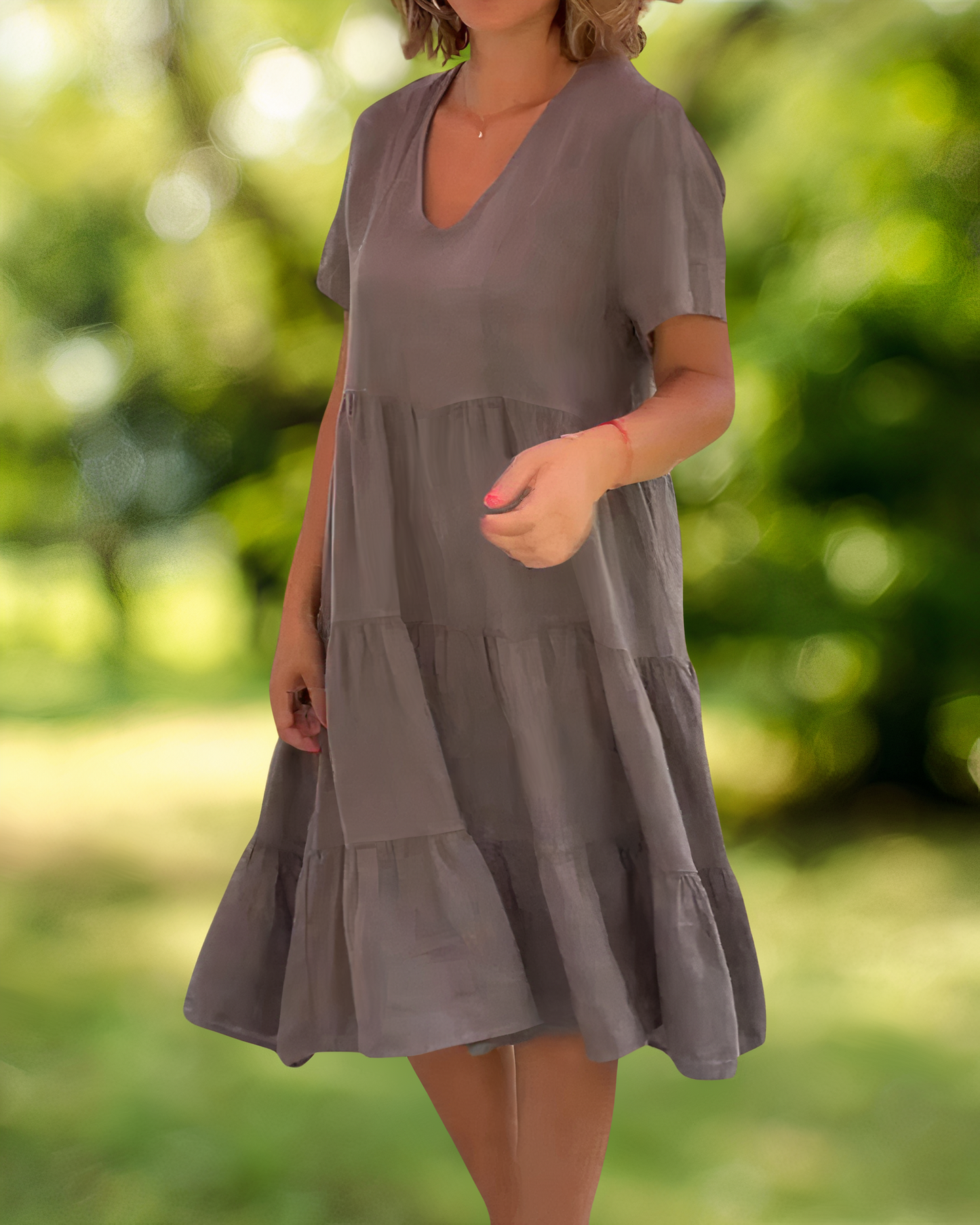 Lucine - Cotton-linen Dress