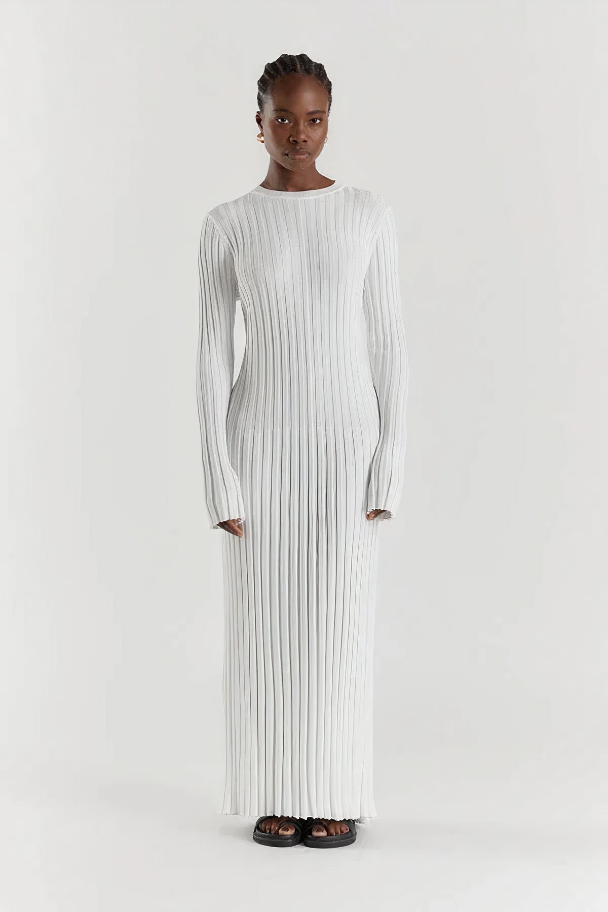 Nori - Ribbed Knit Dress