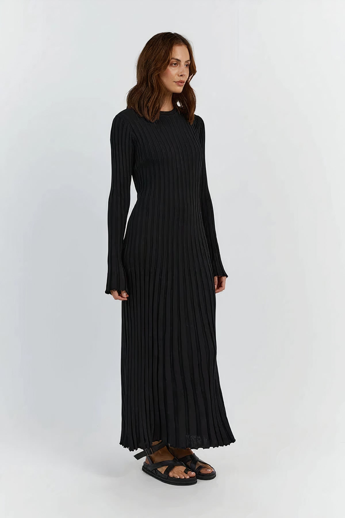 Nori - Ribbed Knit Dress