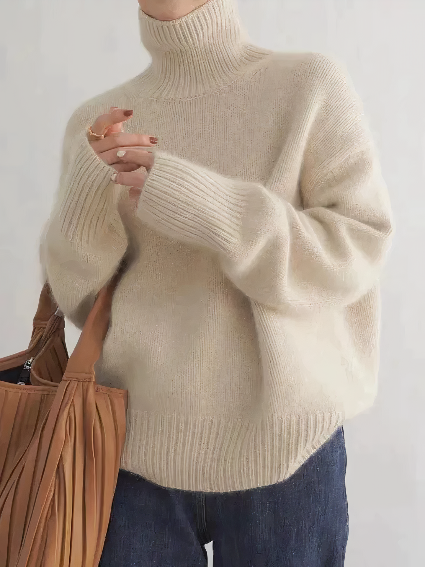 Sonja - Cashmere Turtleneck Sweater