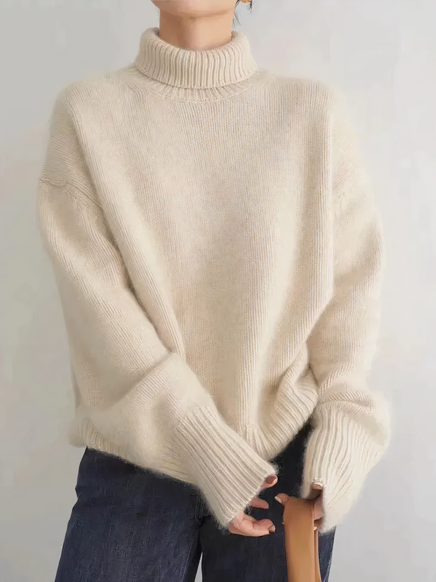 Sonja - Cashmere Turtleneck Sweater