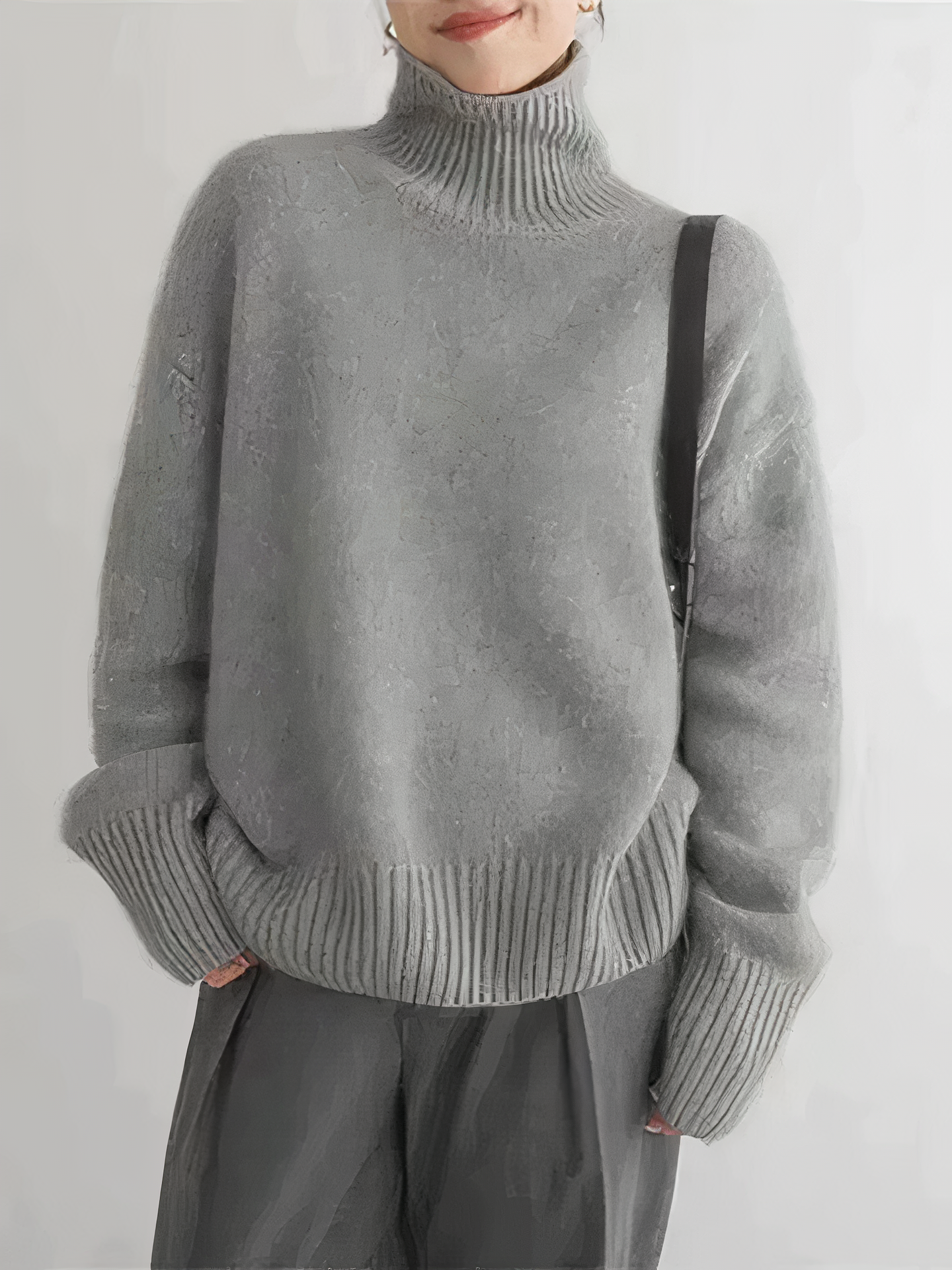 Sonja - Cashmere Turtleneck Sweater