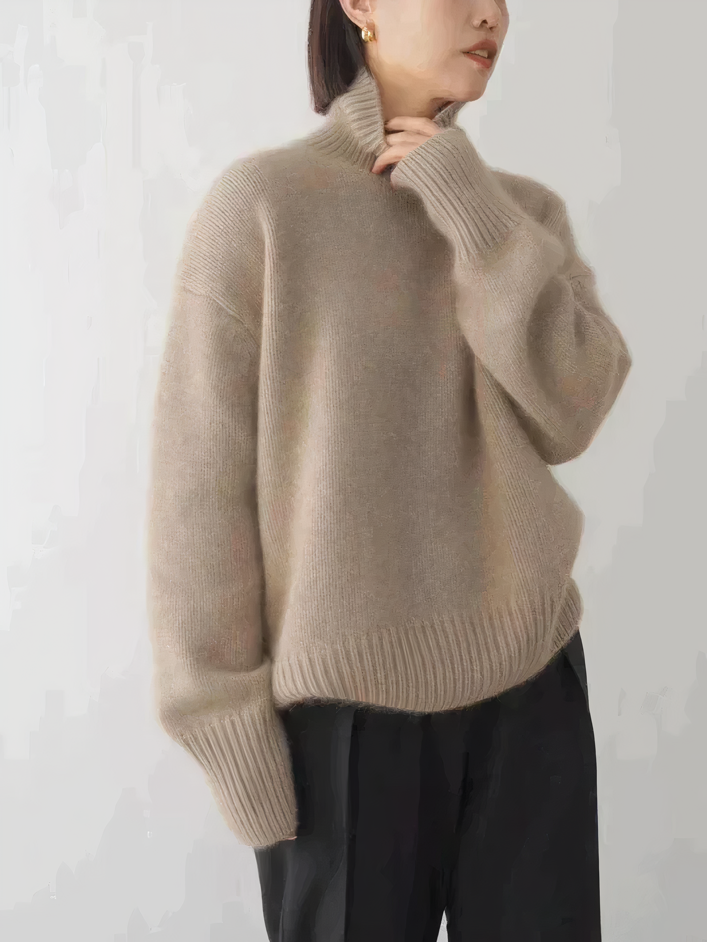 Sonja - Cashmere Turtleneck Sweater