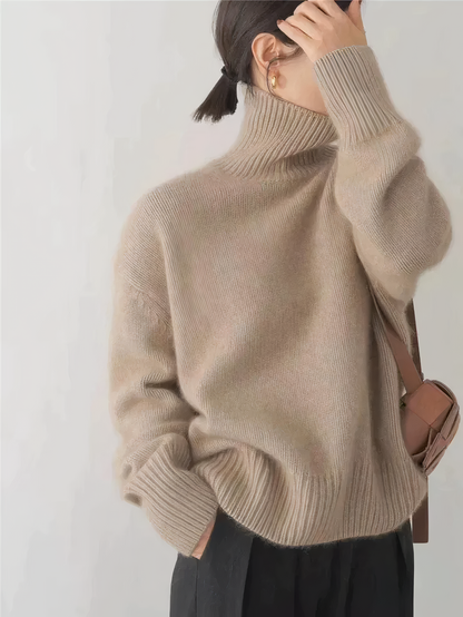 Sonja - Cashmere Turtleneck Sweater