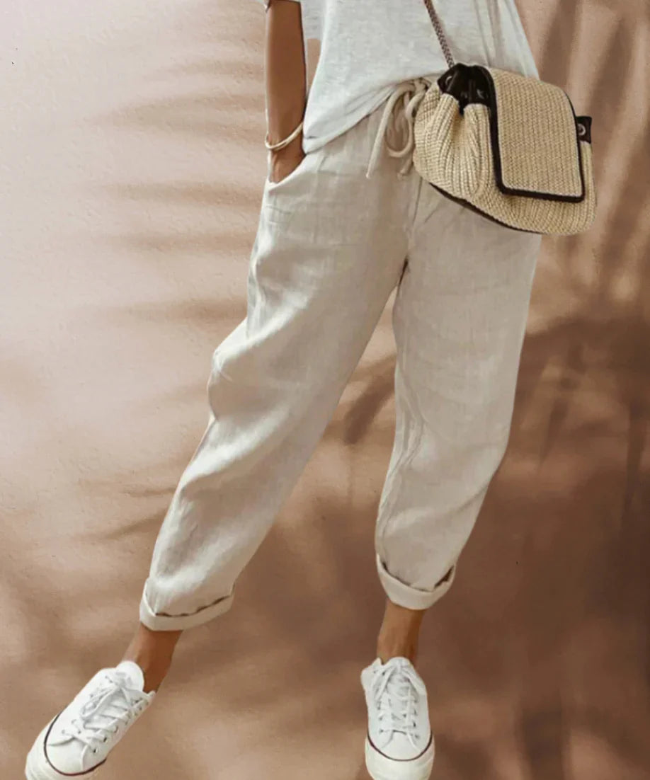 Tracey - Casual & Stylish Linen Pants