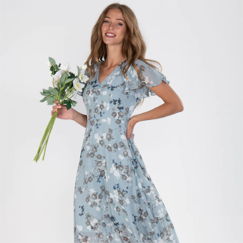 Enora - Vintage floral Dress